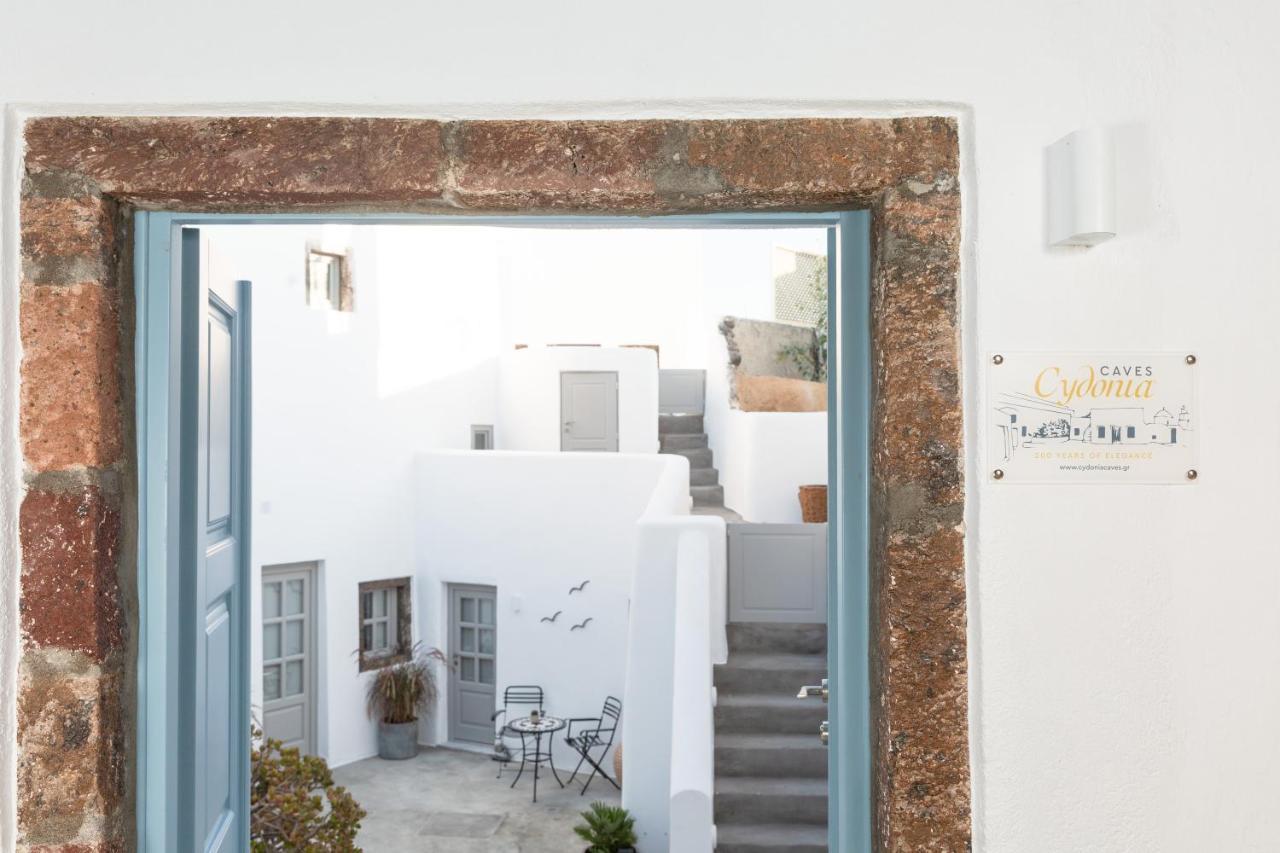 Cydonia Caves Aparthotel Megalochori  Bagian luar foto